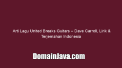 Arti Lagu United Breaks Guitars – Dave Carroll, Lirik & Terjemahan Indonesia