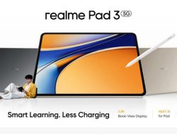 Realme Pad 3 Siap Meluncur 6 Januari, Tablet Pintar untuk Pelajar dengan Fitur AI